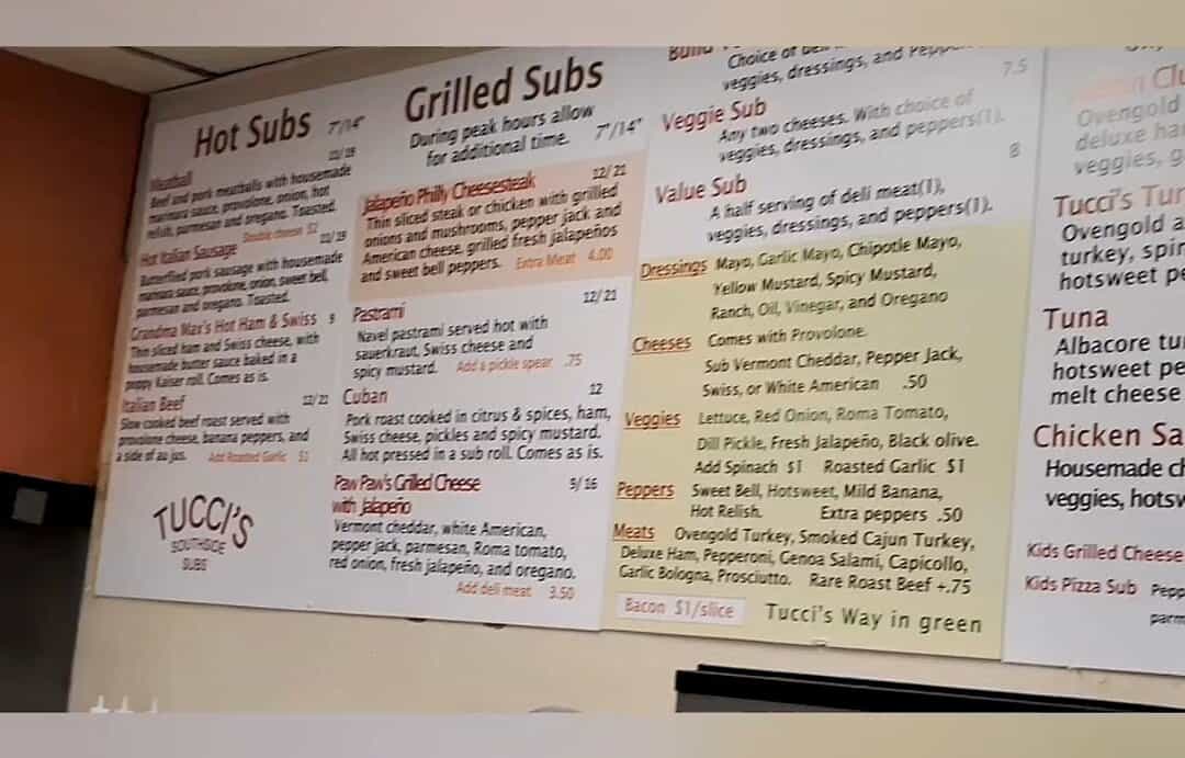 Tucci's Southside Subs