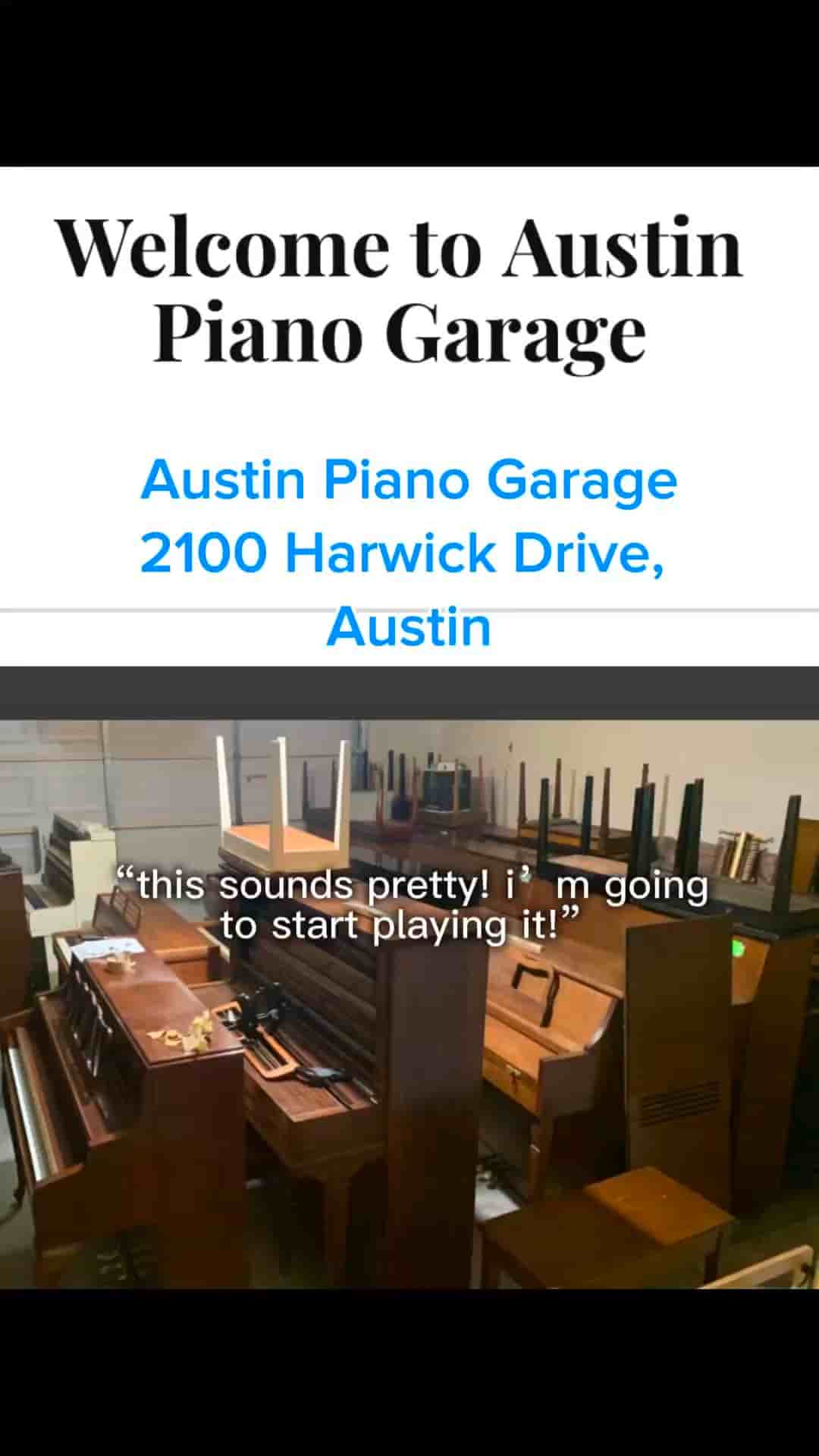 Austin Piano Garage in Austin 1