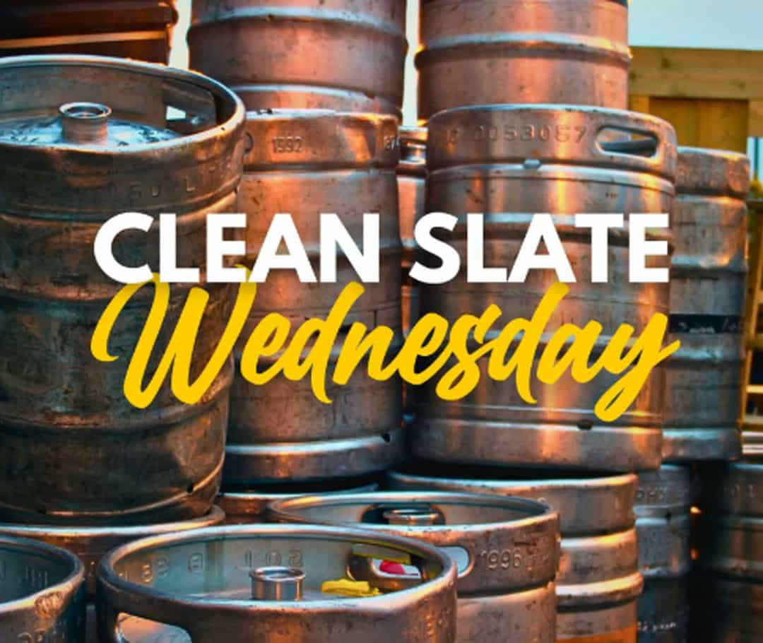 Clean Slate Wednesday