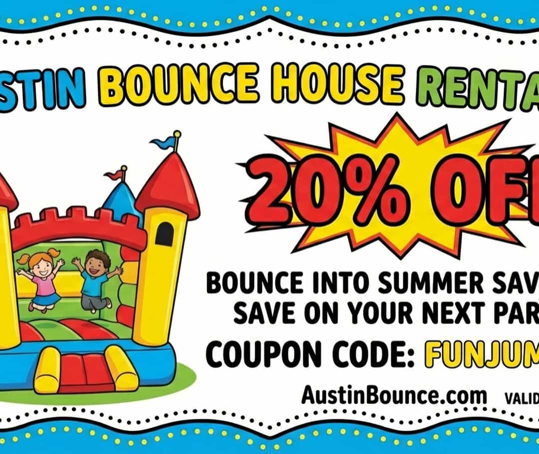 20% Off Bounce House Rentals