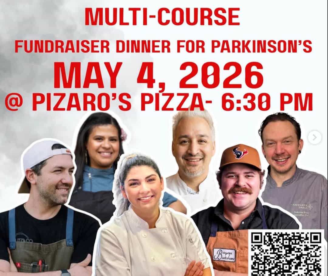 Multi-course fundraiser dinner for Parkinson's