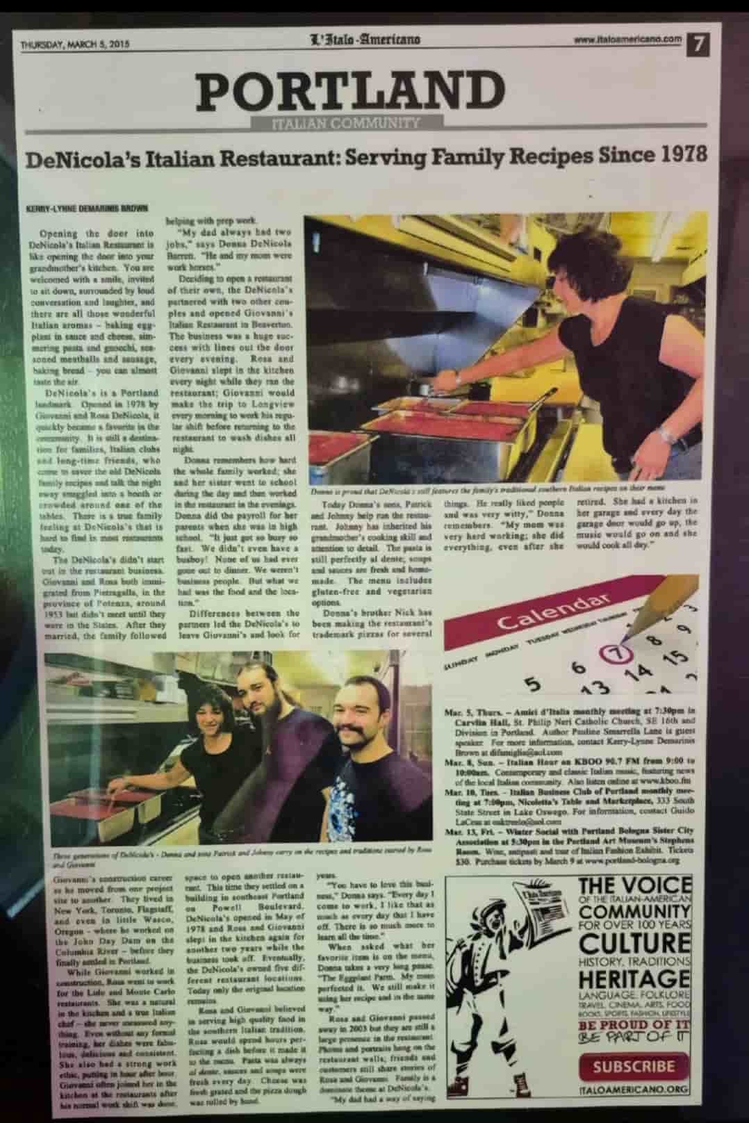 DeNicola's in Portland 4