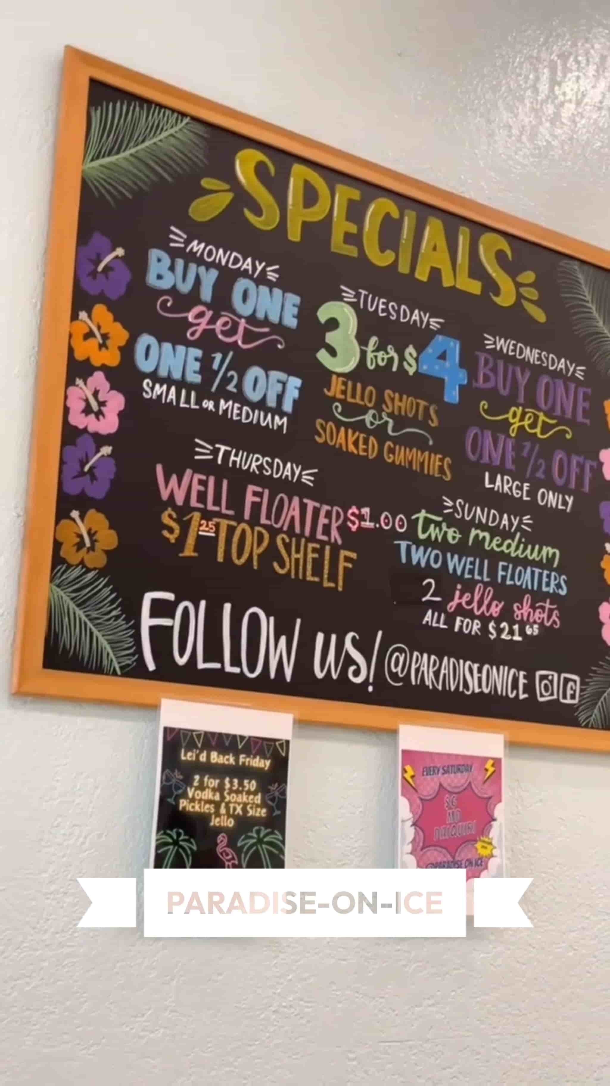 Paradise On Ice Daiquiris in Pflugerville 4