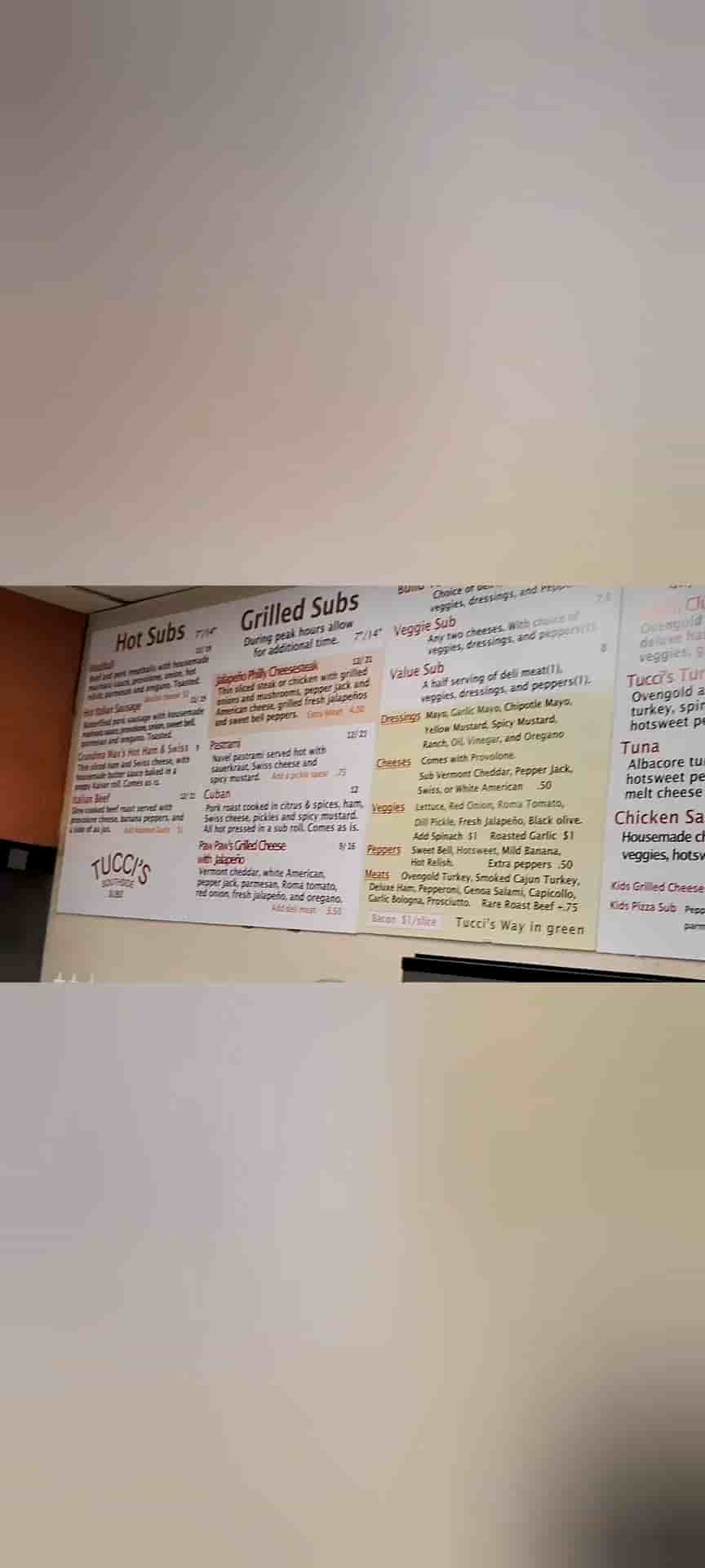 Tucci's Southside Subs in Austin 1